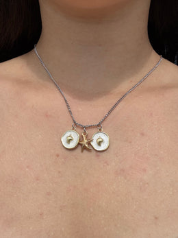Moonlit Tide Charm Necklace