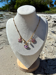 Ocean Bloom Charm Necklace