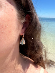 Ocean Breeze Shell & Starfish Earrings ✧