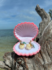 Ocean Breeze Shell & Starfish Earrings ✧