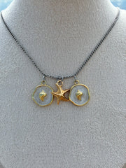 Moonlit Tide Charm Necklace