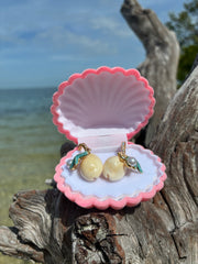 Ocean Breeze Shell & Starfish Earrings ✧